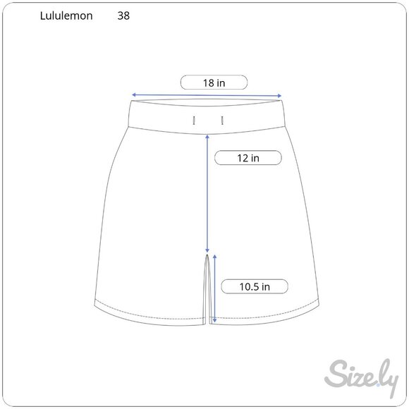 Lululemon Men's Plaid Commission Golf Chino Shorts Size 38 Black Grey 10" Inseam - Picture 5 of 5